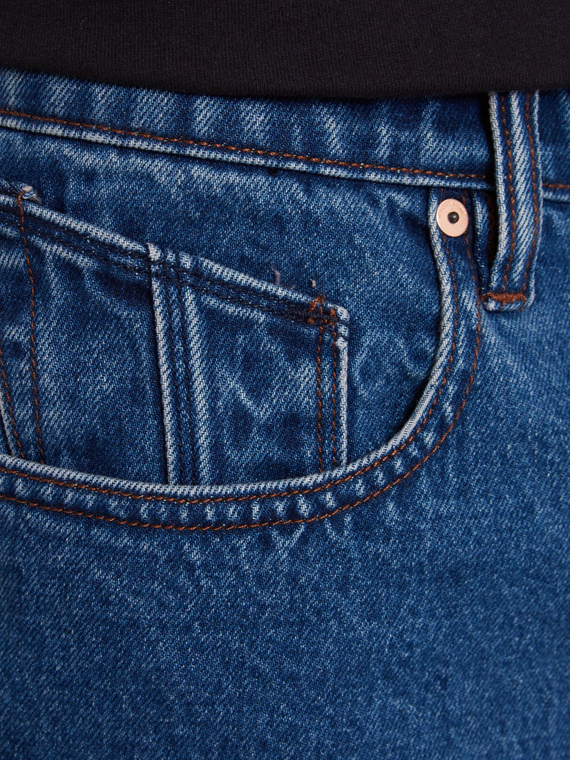 Billow Denim Short - OLIVER MID BLUE (A2012200_OMB) [5]