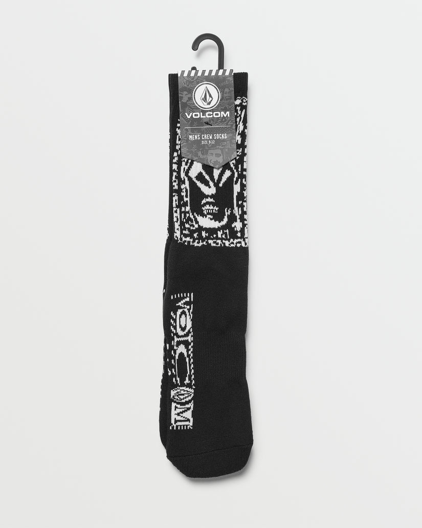 Short Labored Denim Utility - BLACK