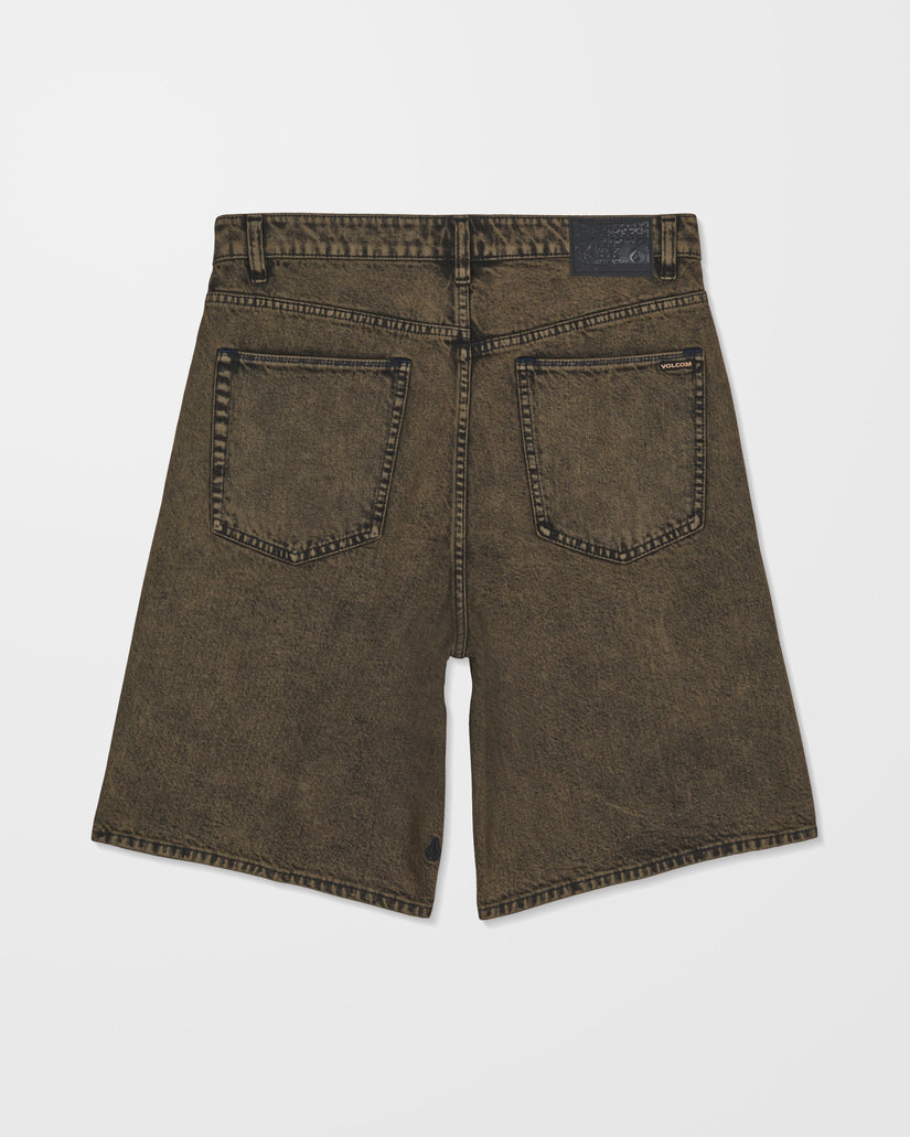 Billow 22" Denim Short - Sage Leaf
