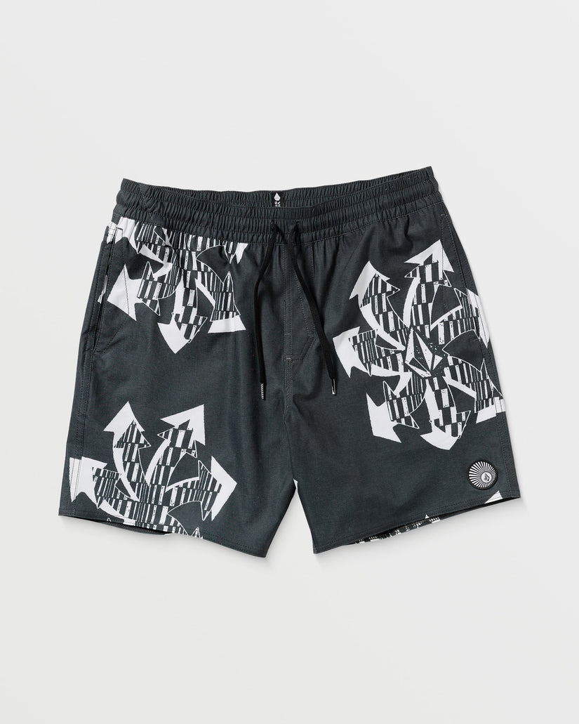 Boardshort Unite Stoney Trunk 17" - BLACK