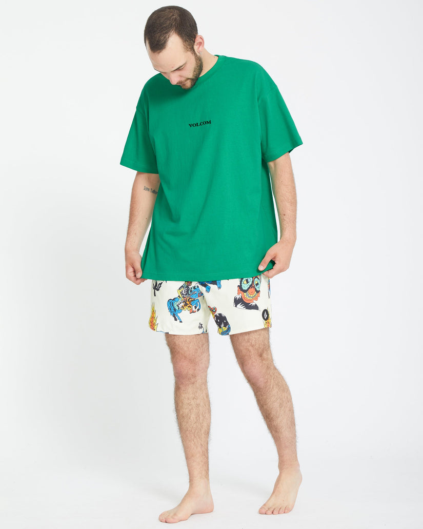 Boardshort Bob Mollema Trunk 16" - LIGHT BEIGE