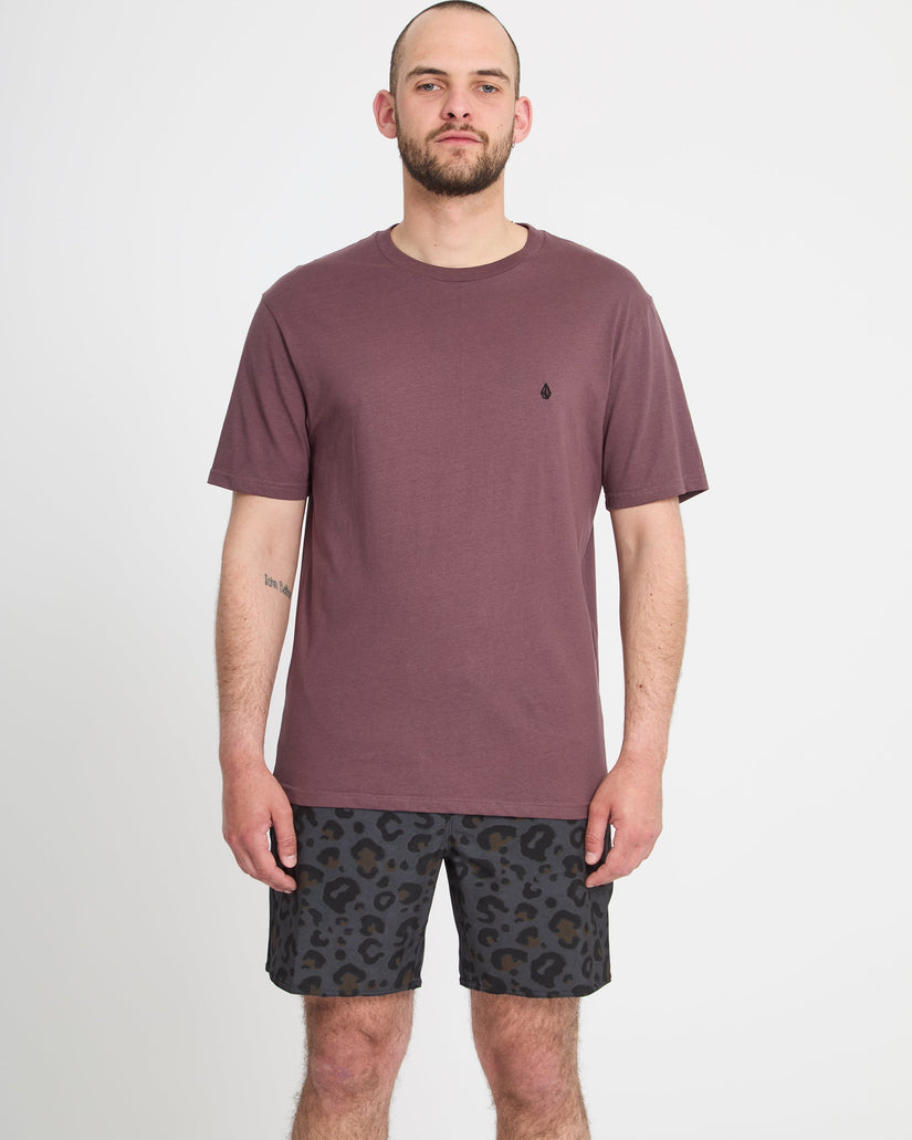 Melange Trunk 17" Boardshort - Asphalt Black