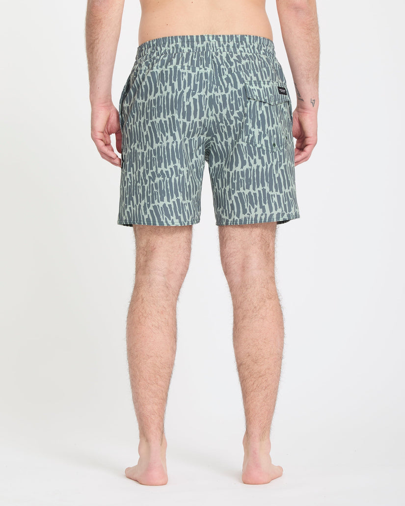 Melange Trunk 17" Boardshort - Tradewinds