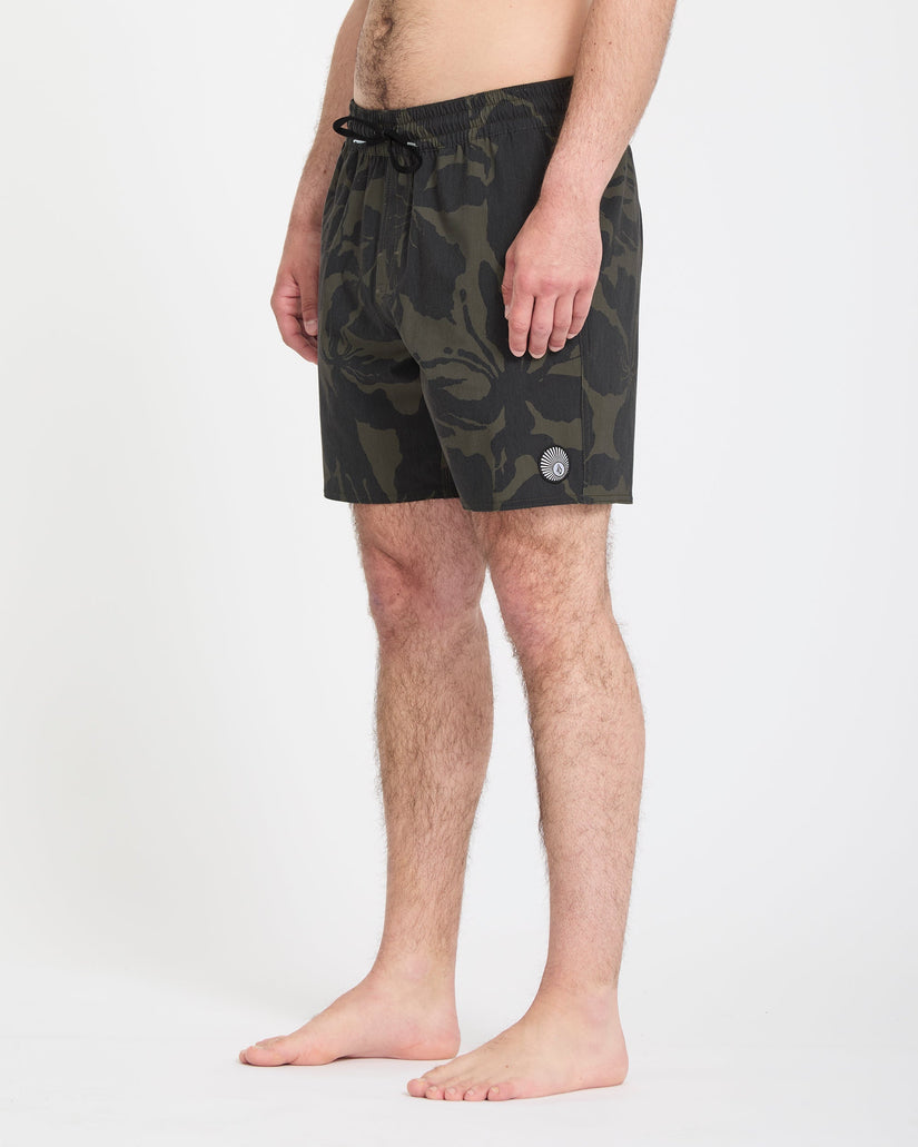Psyche Cotton Trunk 17" Boardshort - Ivy