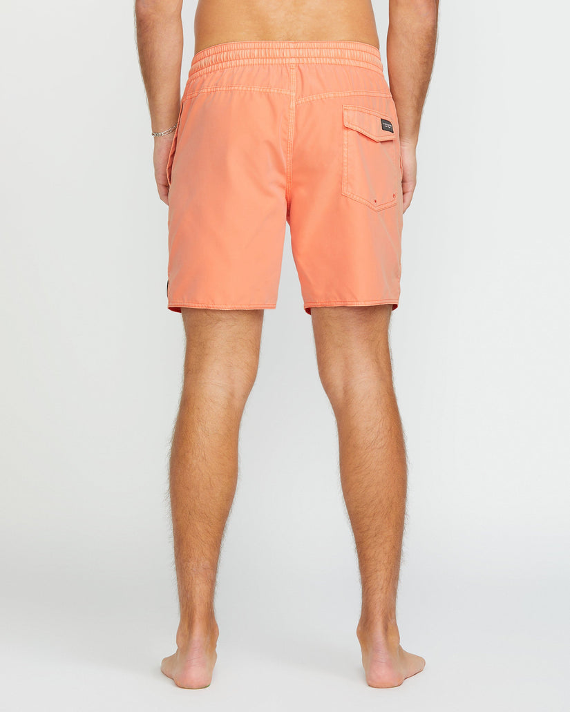 Boardshort Center Trunk 17" - PALE PEACH