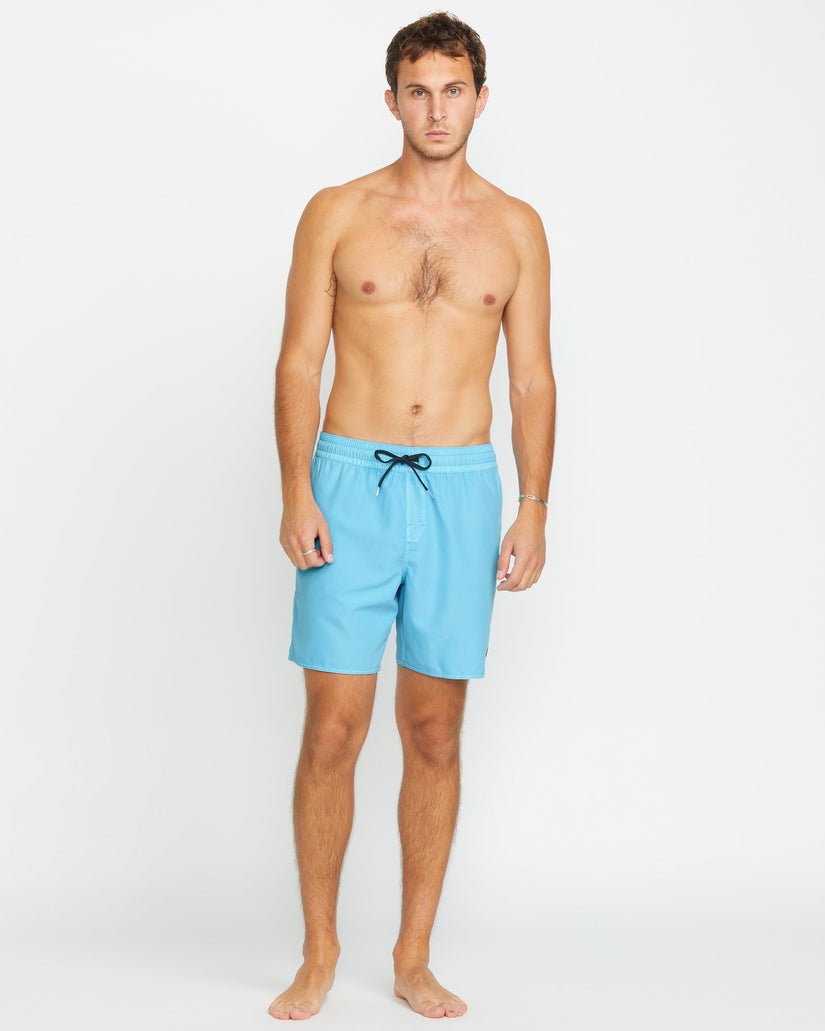 Boardshort Center Trunk 17" - RESIN BLUE