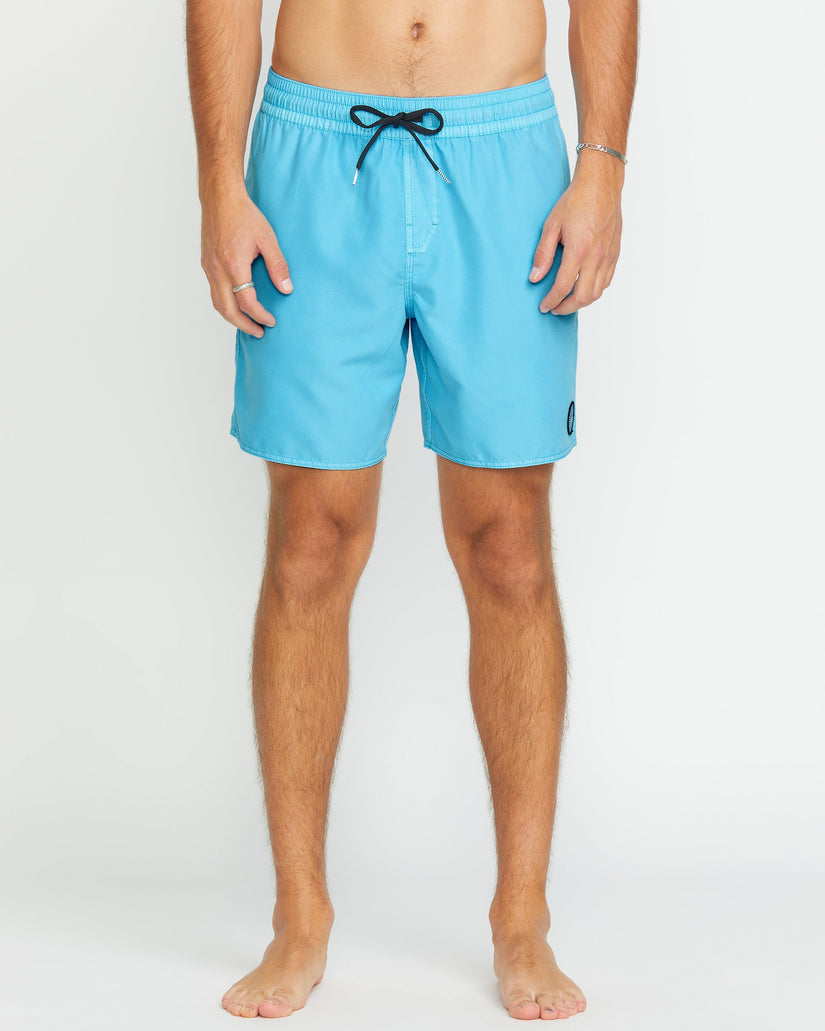 Boardshort Center Trunk 17" - RESIN BLUE