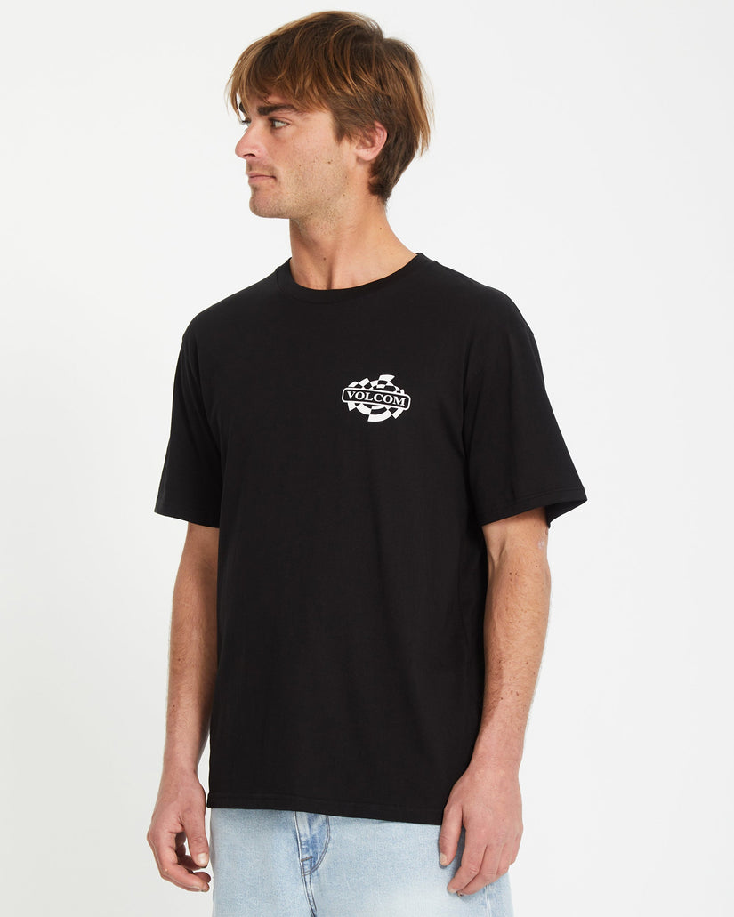 T-shirt Startlog - BLACK
