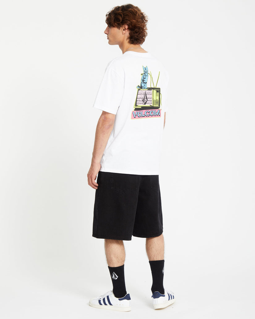 T-shirt Catv - WHITE