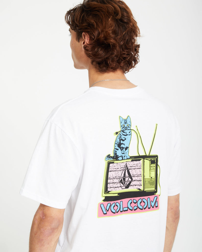 T-shirt Catv - WHITE