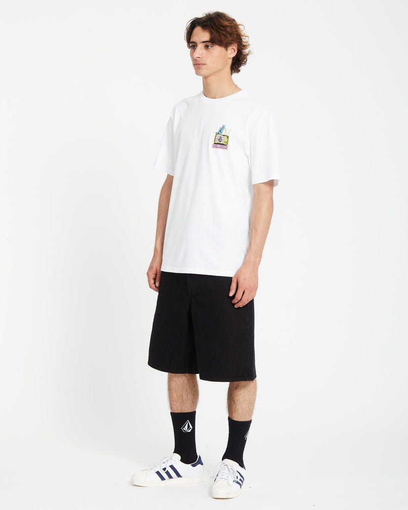 T-shirt Catv - WHITE