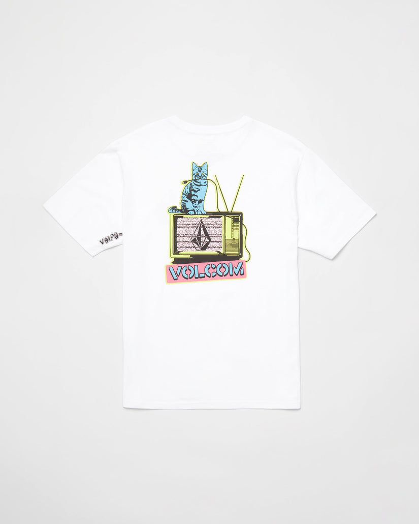 T-shirt Catv - WHITE
