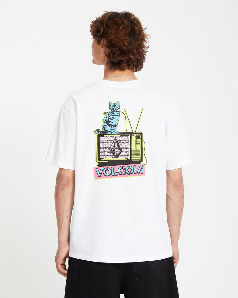 T-shirt Catv - WHITE