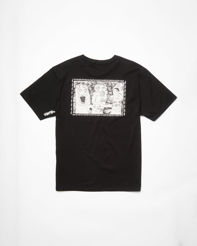 T-shirt Crazybal - BLACK