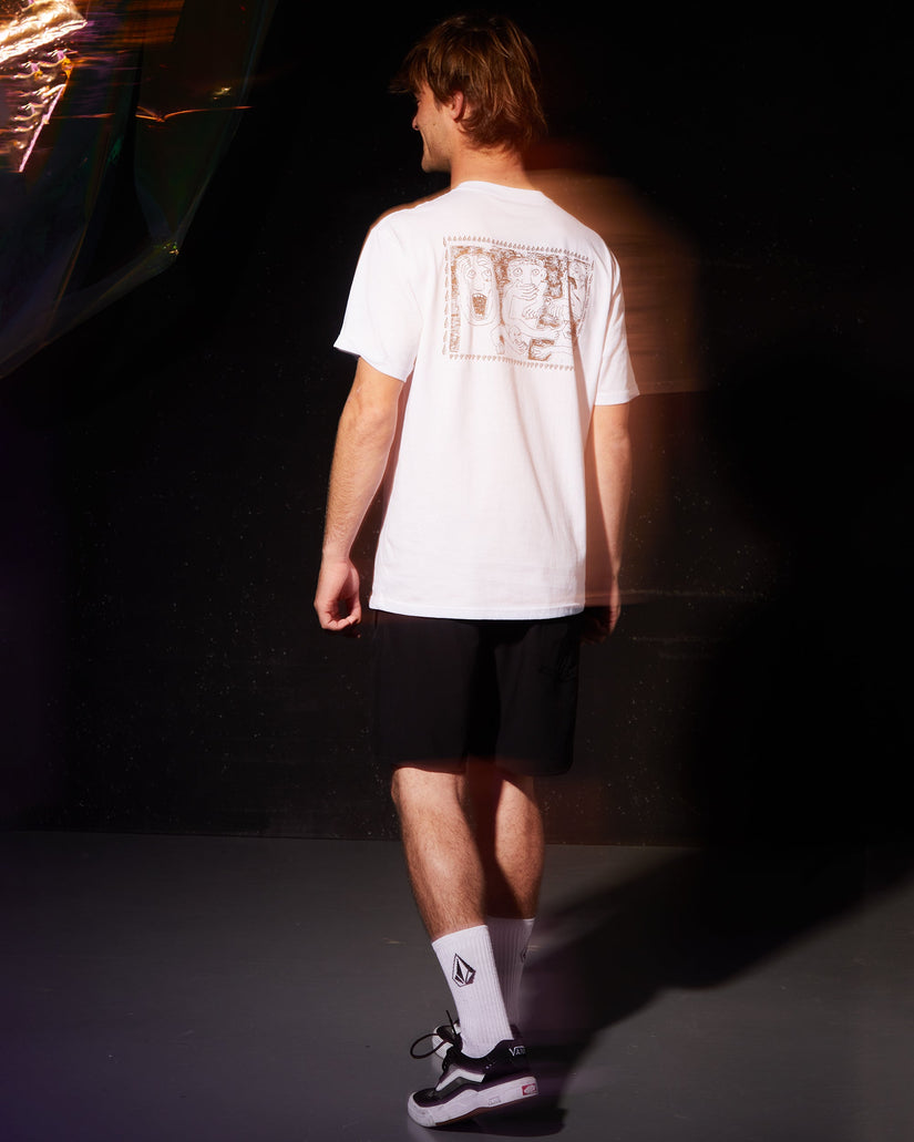 T-shirt Crazybal - WHITE