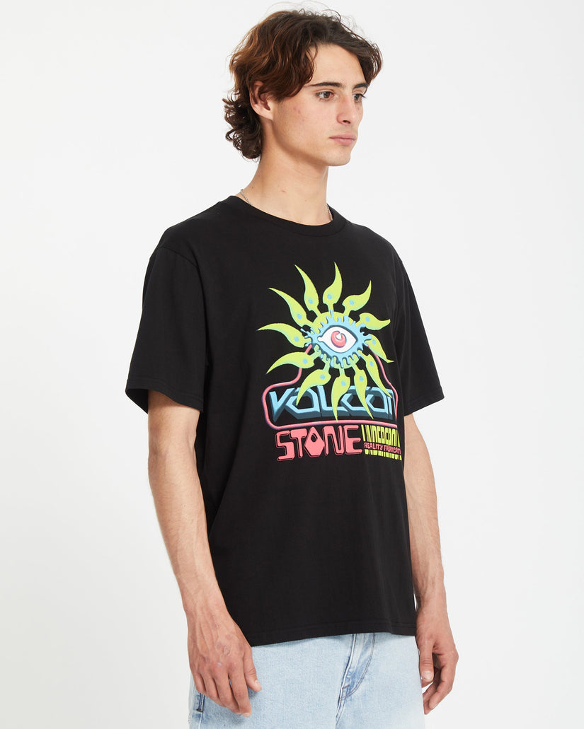 T-shirt Realityfab - BLACK