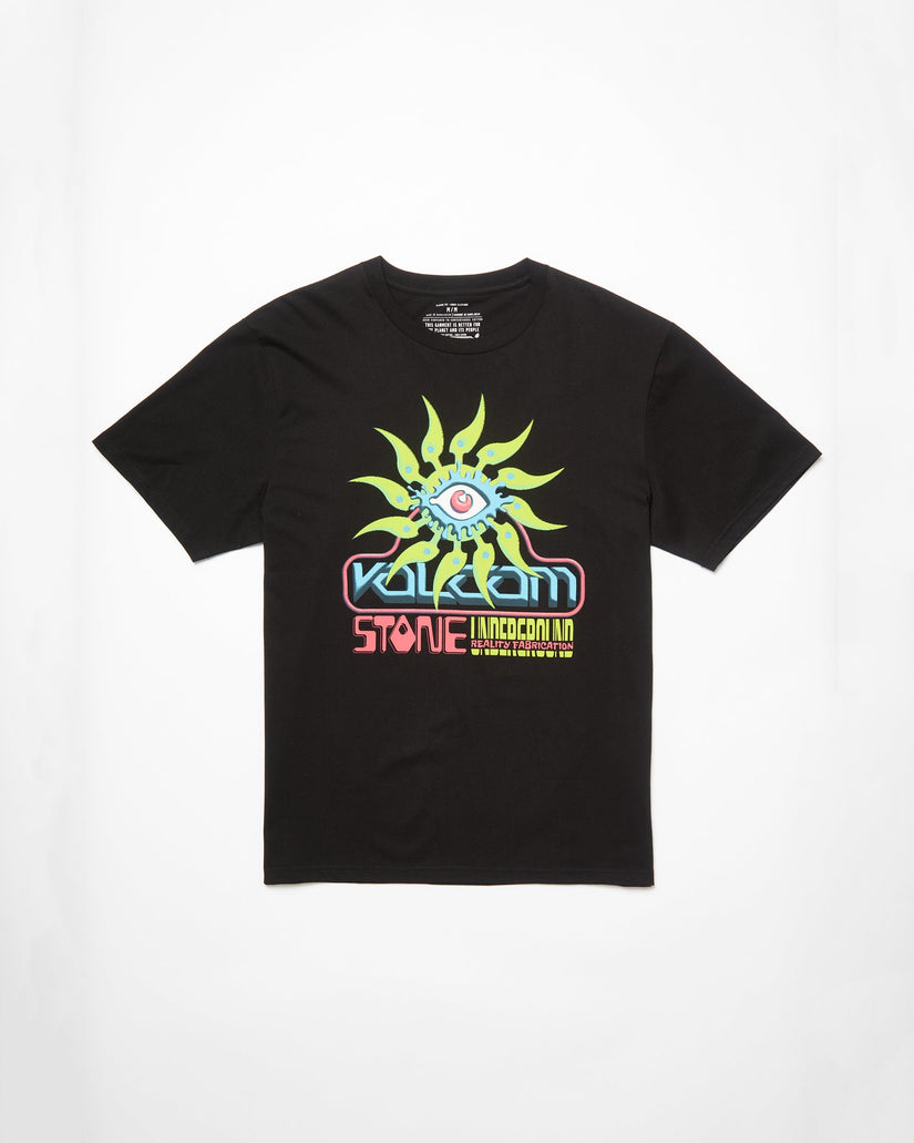 T-shirt Realityfab - BLACK