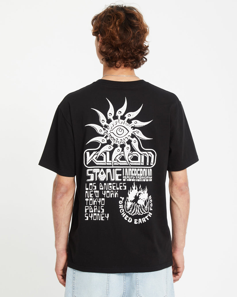 T-shirt Realityfab - BLACK