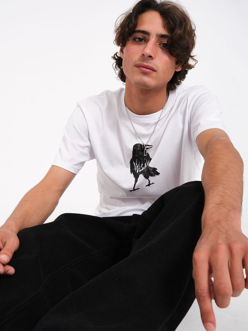 T-shirt Issam Crow - WHITE