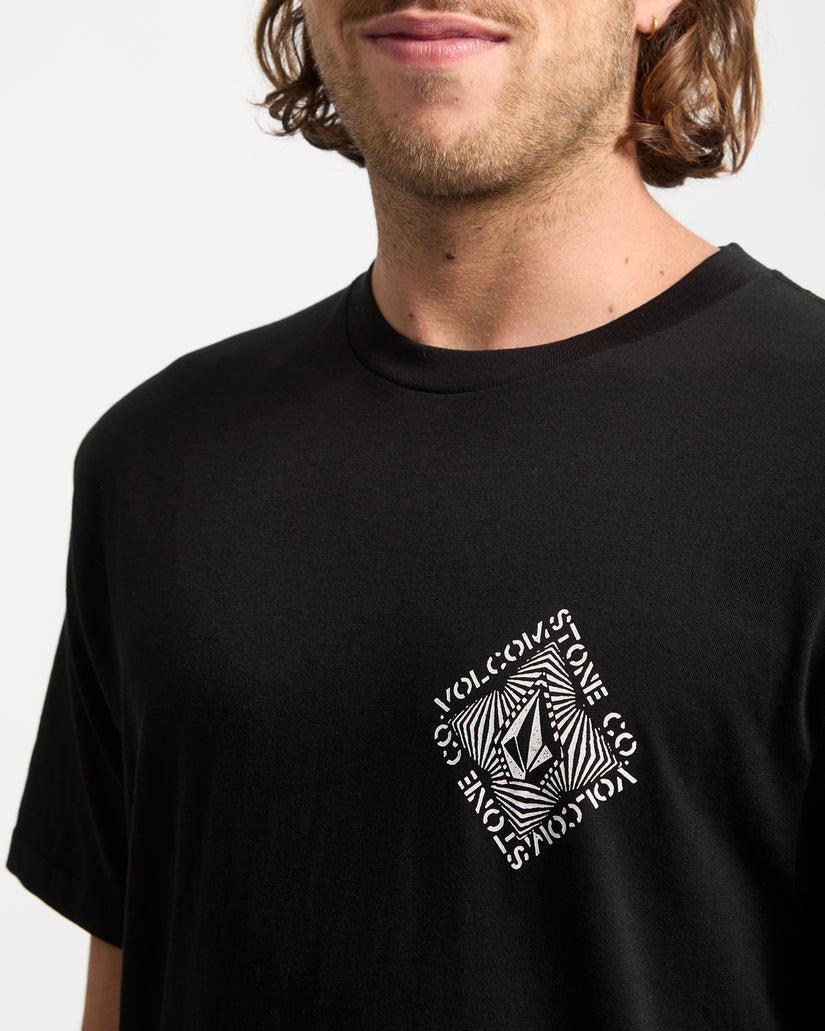 T-Shirt Obtical - Black