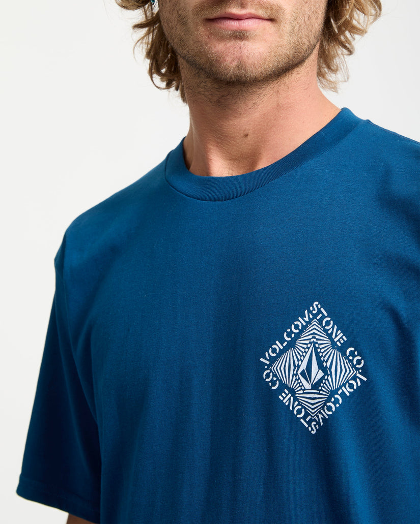 T-Shirt Obtical - Cosmic Blue