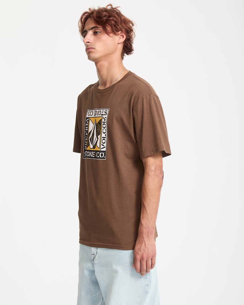 T-Shirt Angle Iron - Brown Stone