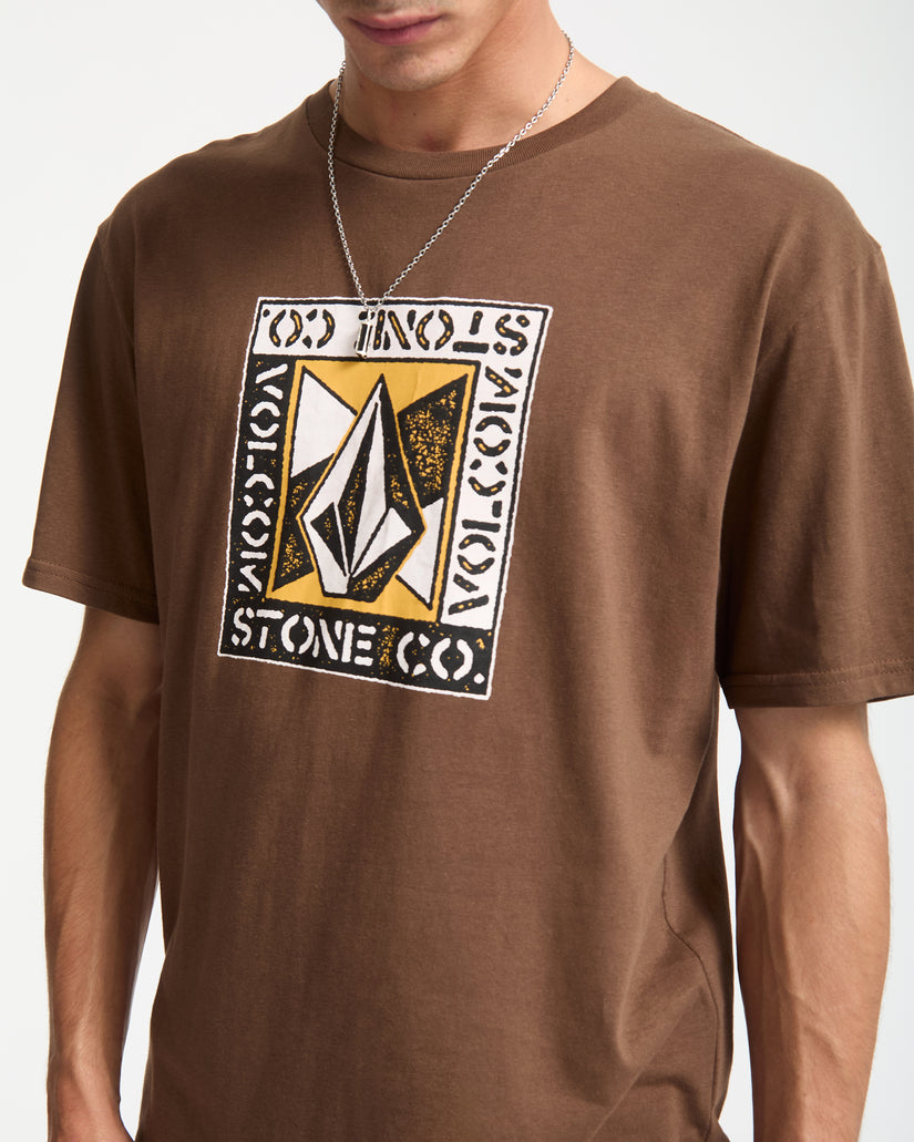 T-Shirt Angle Iron - Brown Stone