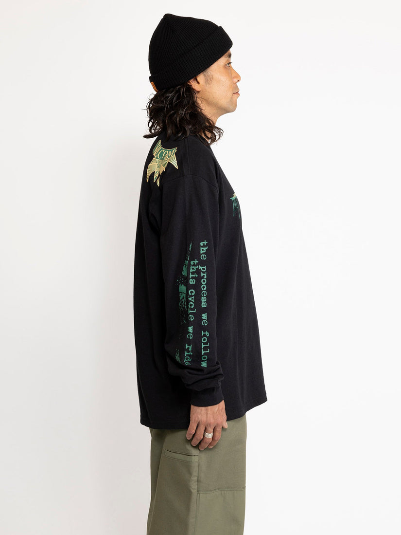 T-shirt Iguchi - BLACK