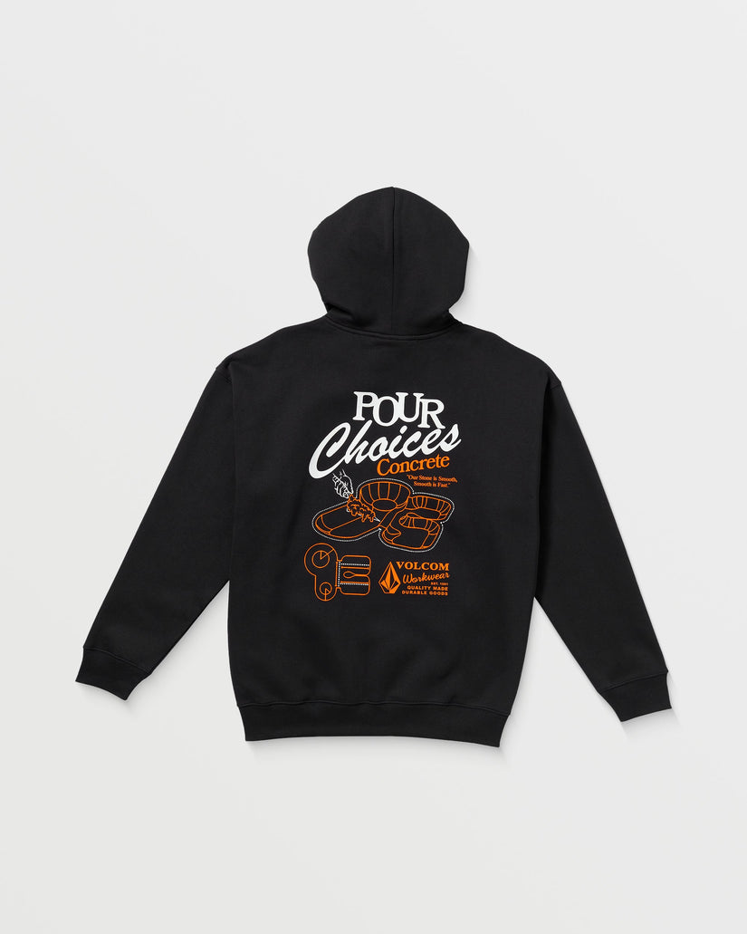 Sweat à Capuche Pour Choices - BLACK