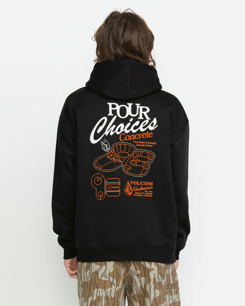 Sweat à Capuche Pour Choices - BLACK