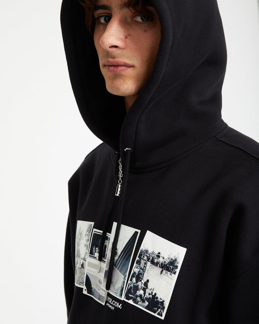 Sweat à Capuche Pfanngles - BLACK