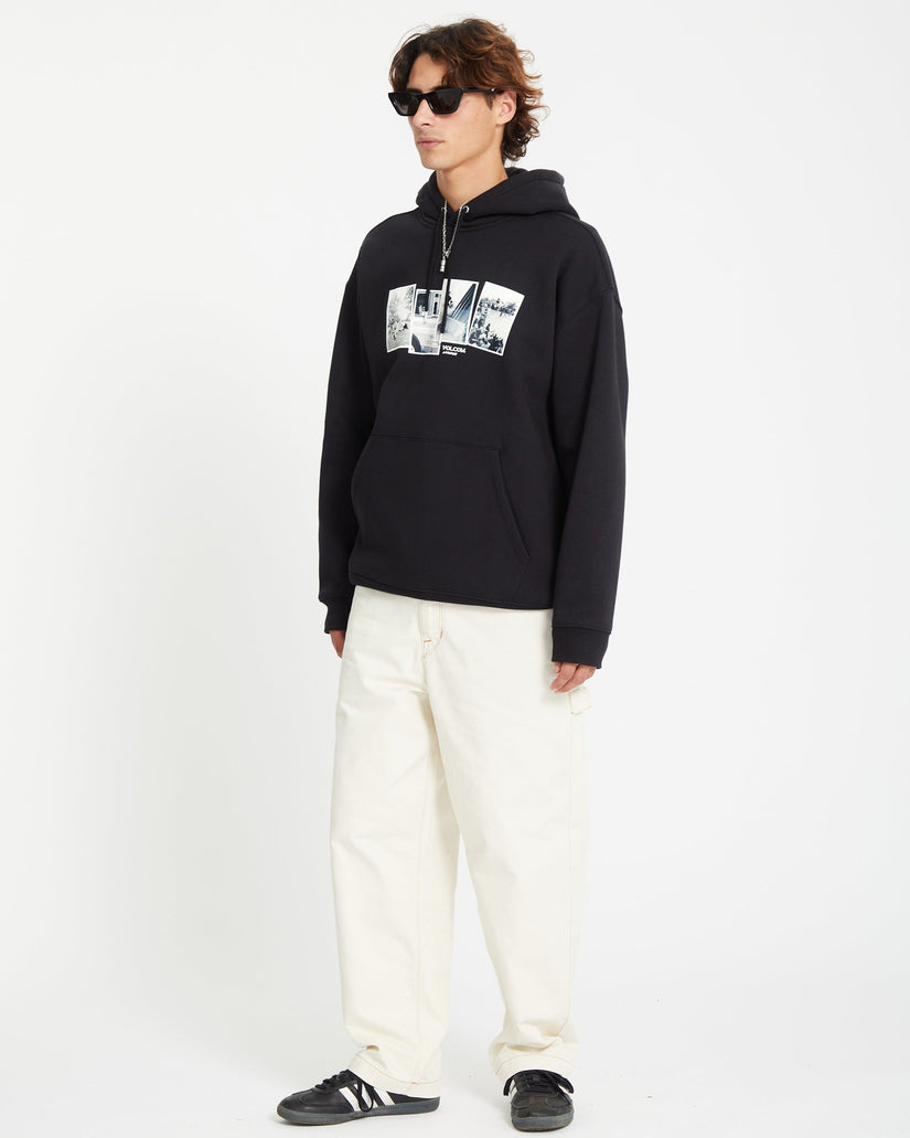 Sweat à Capuche Pfanngles - BLACK