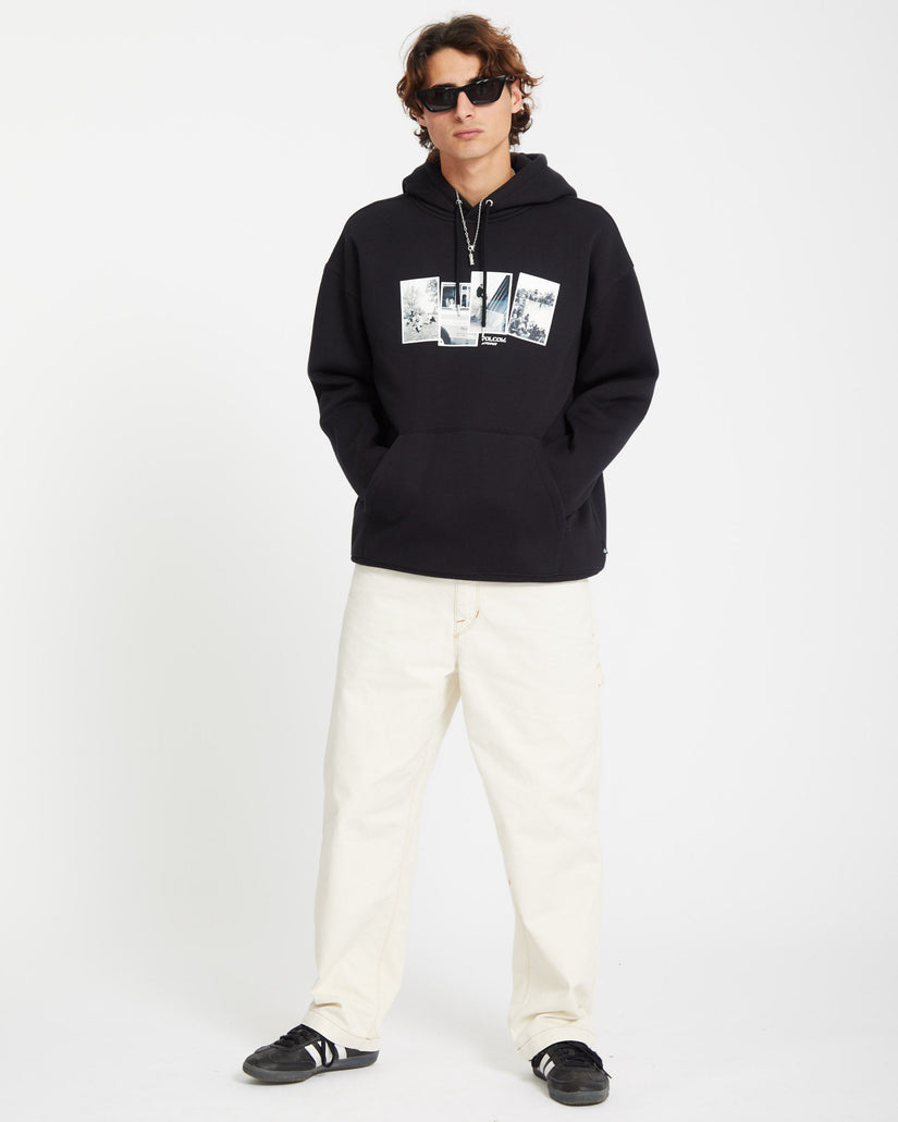 Sweat à Capuche Pfanngles - BLACK