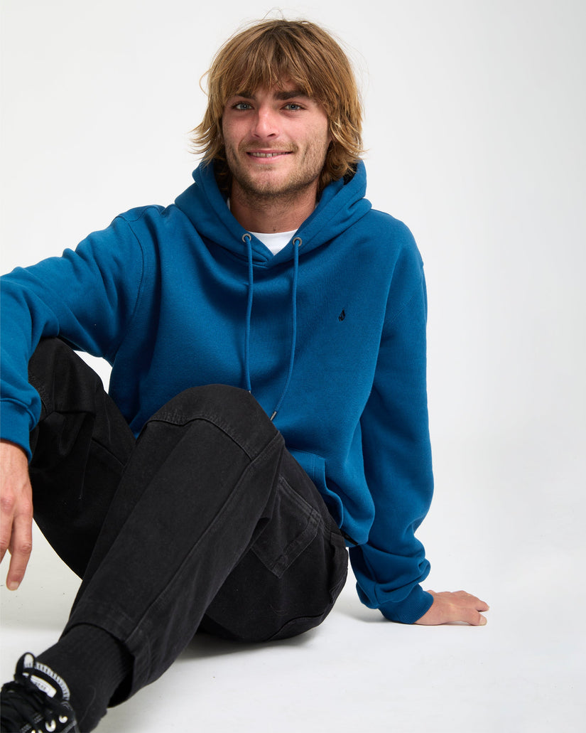 Sweat À Capuche Single Stone - Cosmic Blue