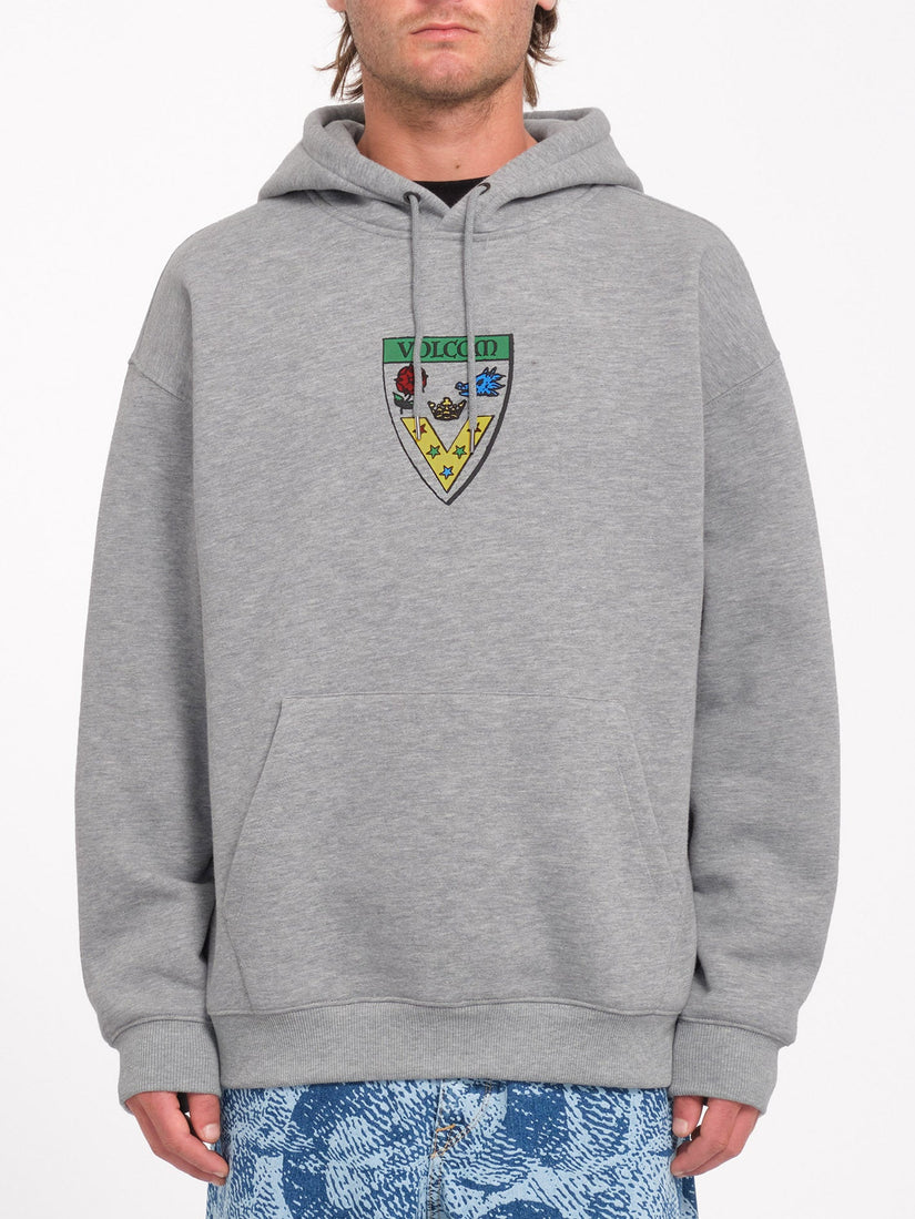 Sweat à capuche Fergadelic - HEATHER GREY