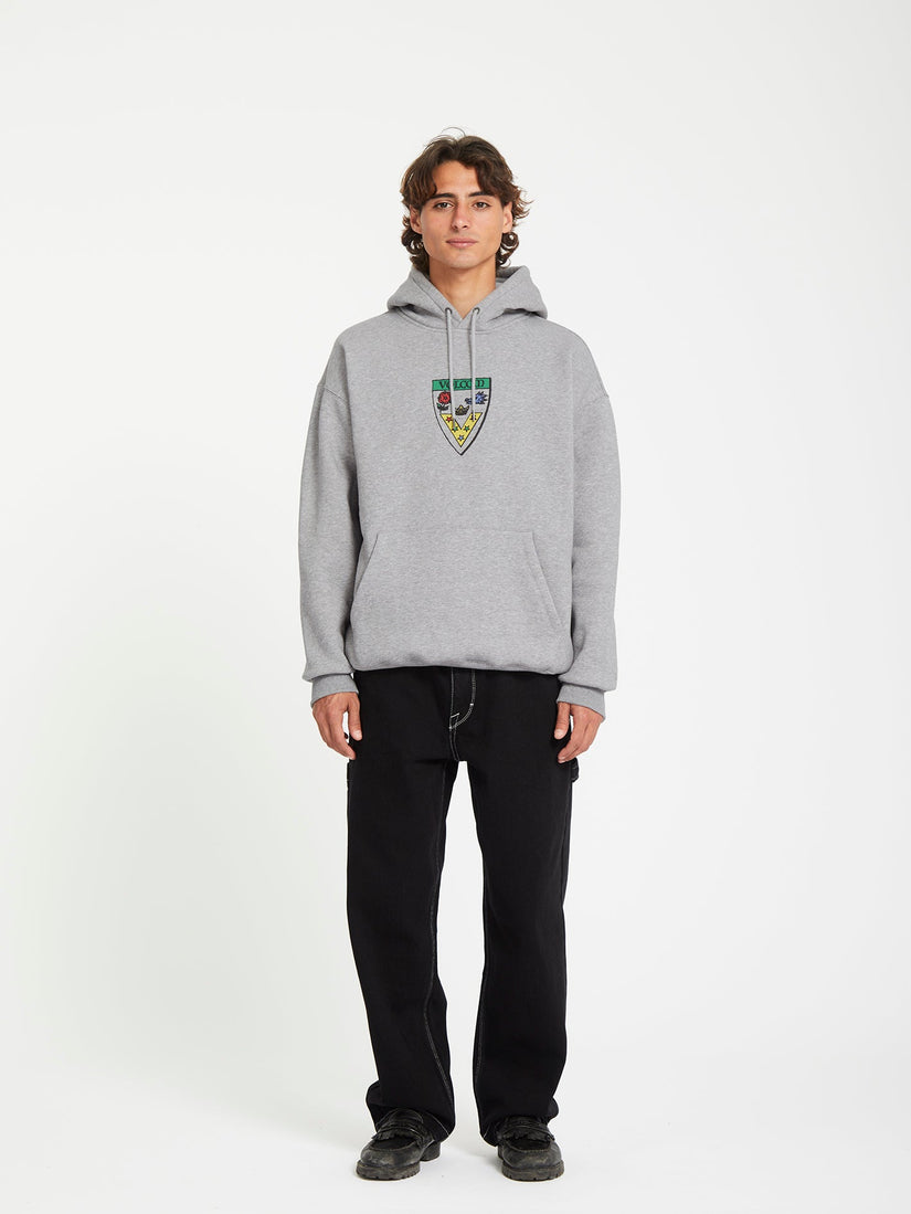 Sweat à capuche Fergadelic - HEATHER GREY