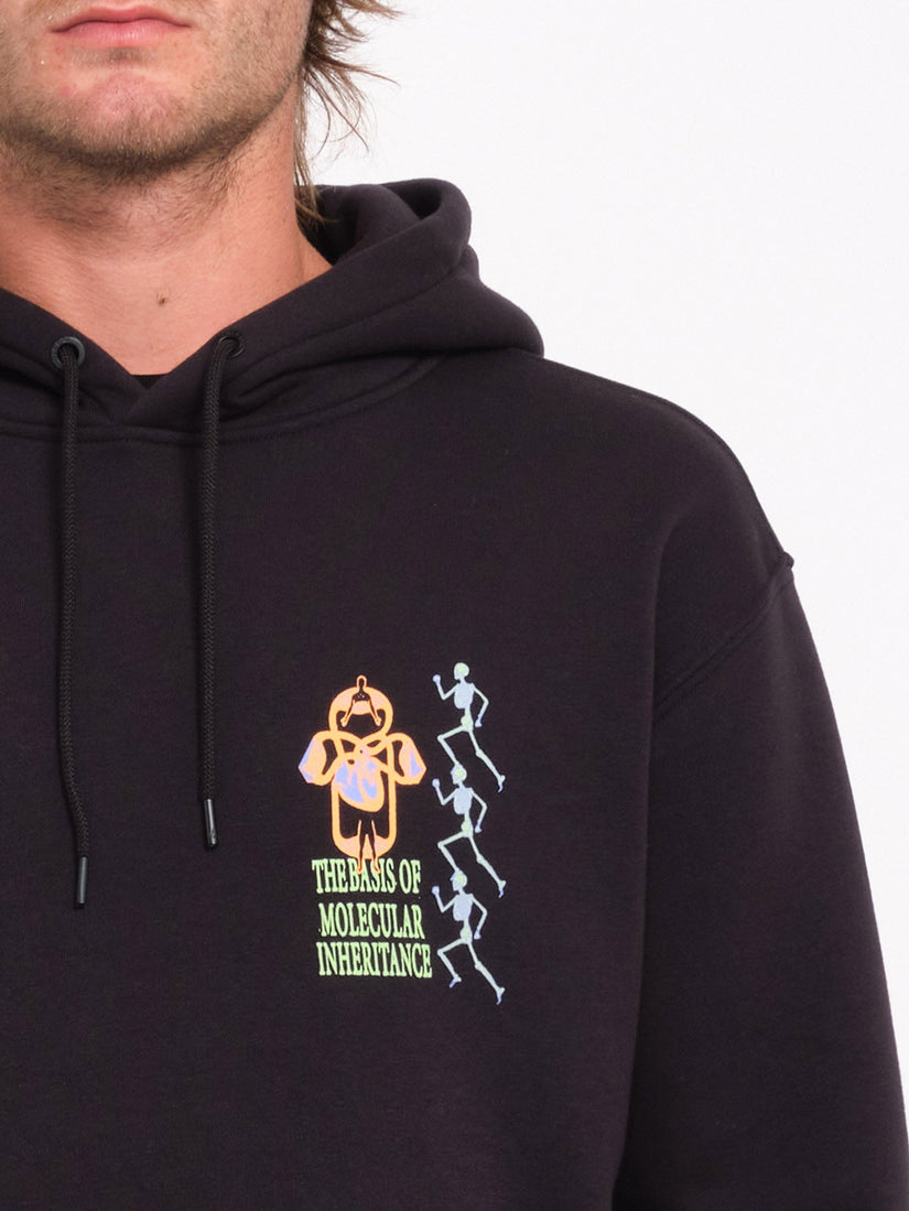 Sweat à capuche Noder - BLACK COMBO
