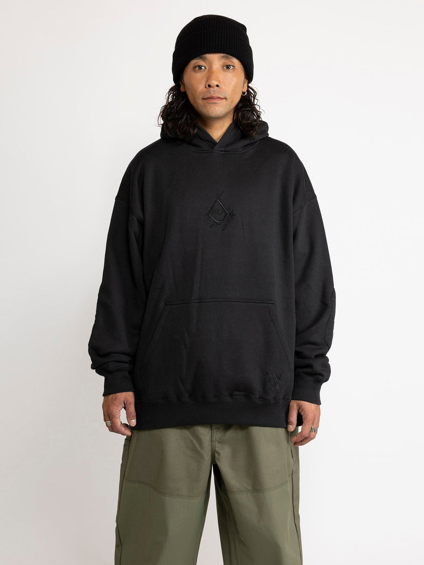 Sweat à capuche Iguchi - BLACK