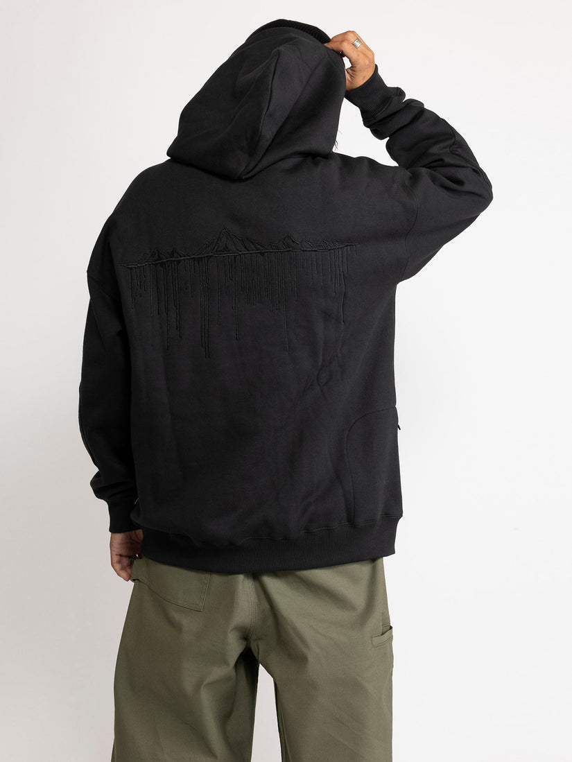 Sweat à capuche Iguchi - BLACK