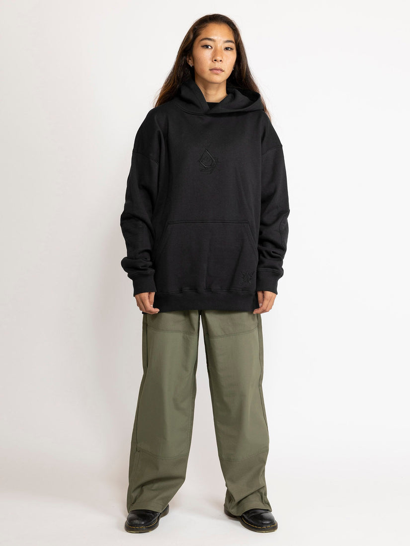 Sweat à capuche Iguchi - BLACK