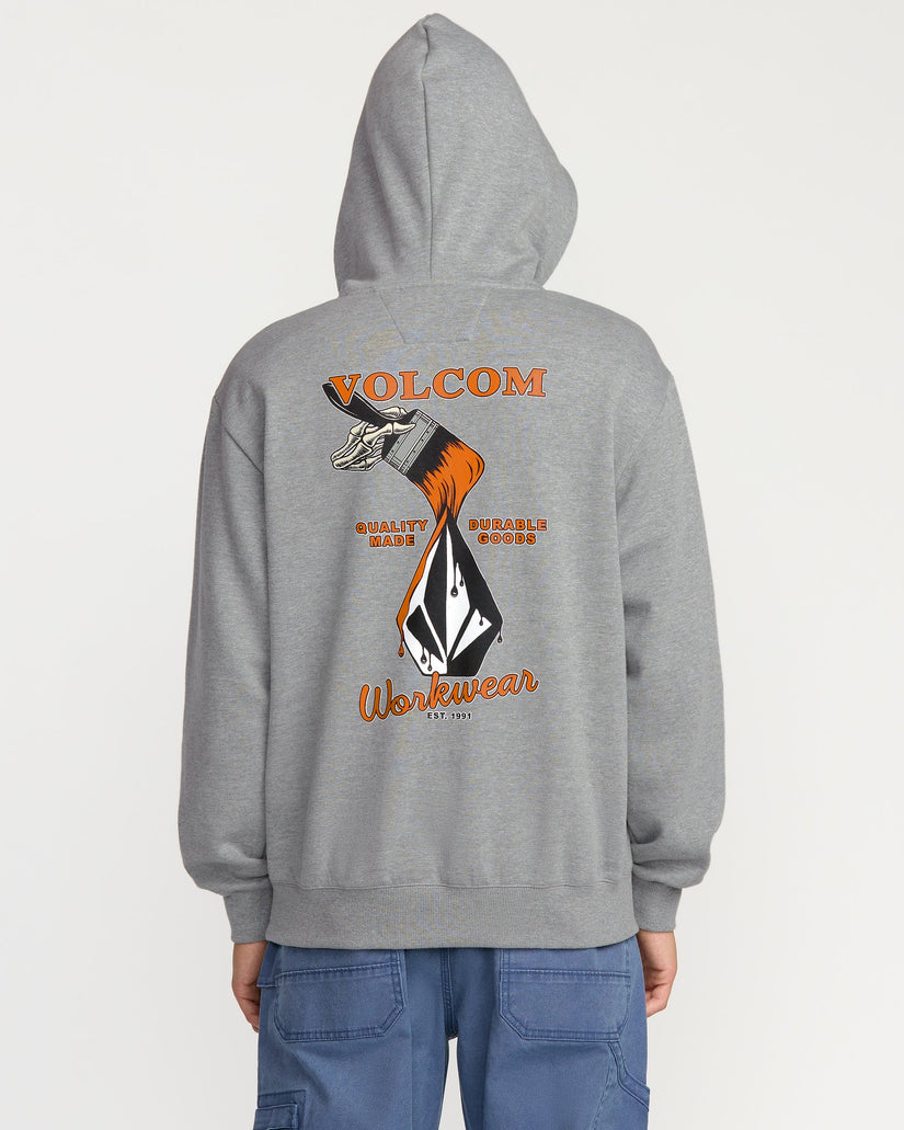 Sweat À Capuche Workwear - Heather Grey