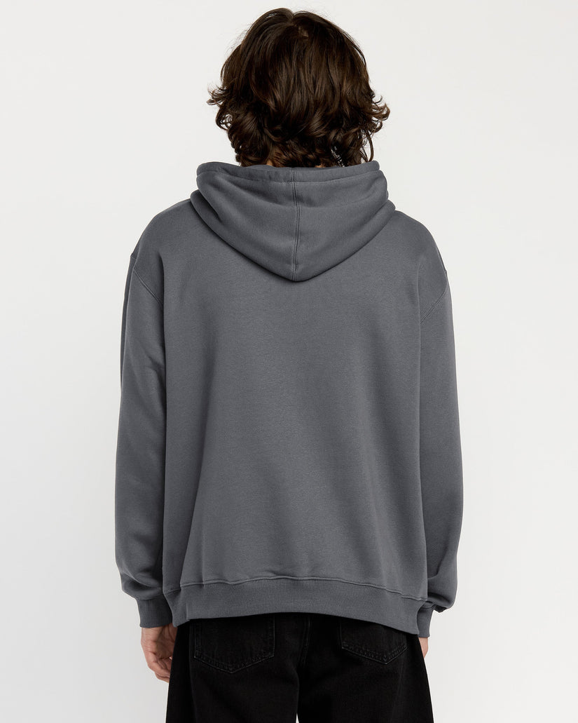 Sweat À Capuche Single Stone - Asphalt Black