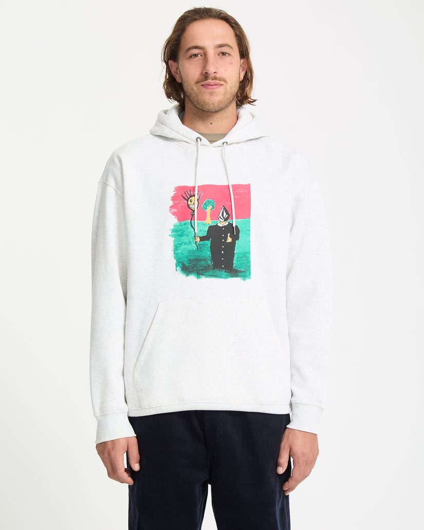 Sweat À Capuche Issam - Bone Heather