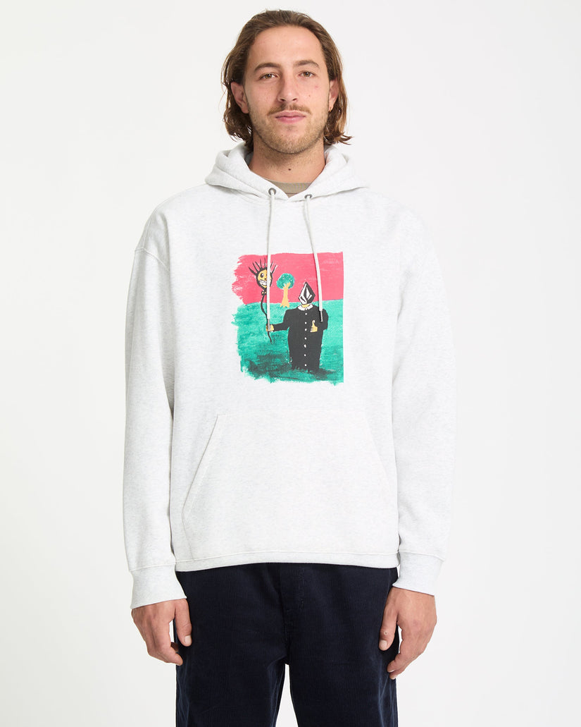 Sweat À Capuche Issam - Bone Heather