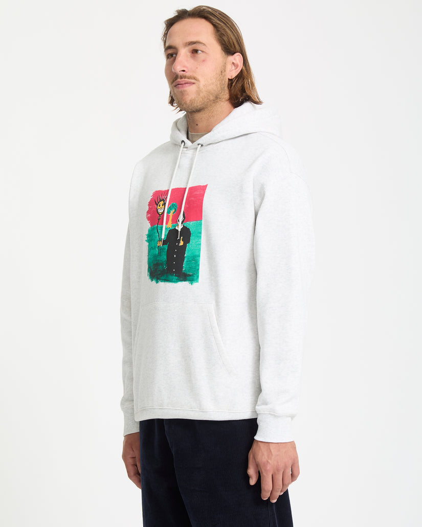 Sweat À Capuche Issam - Bone Heather