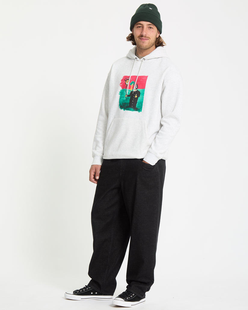 Sweat À Capuche Issam - Bone Heather
