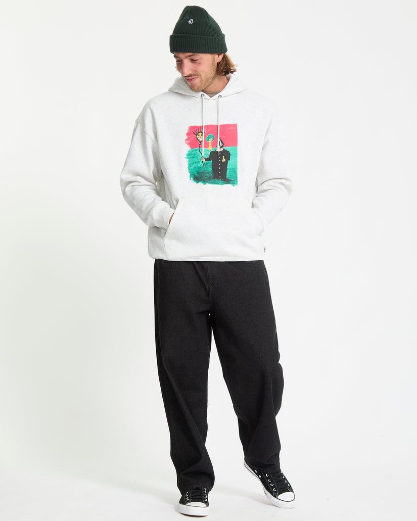 Sweat À Capuche Issam - Bone Heather