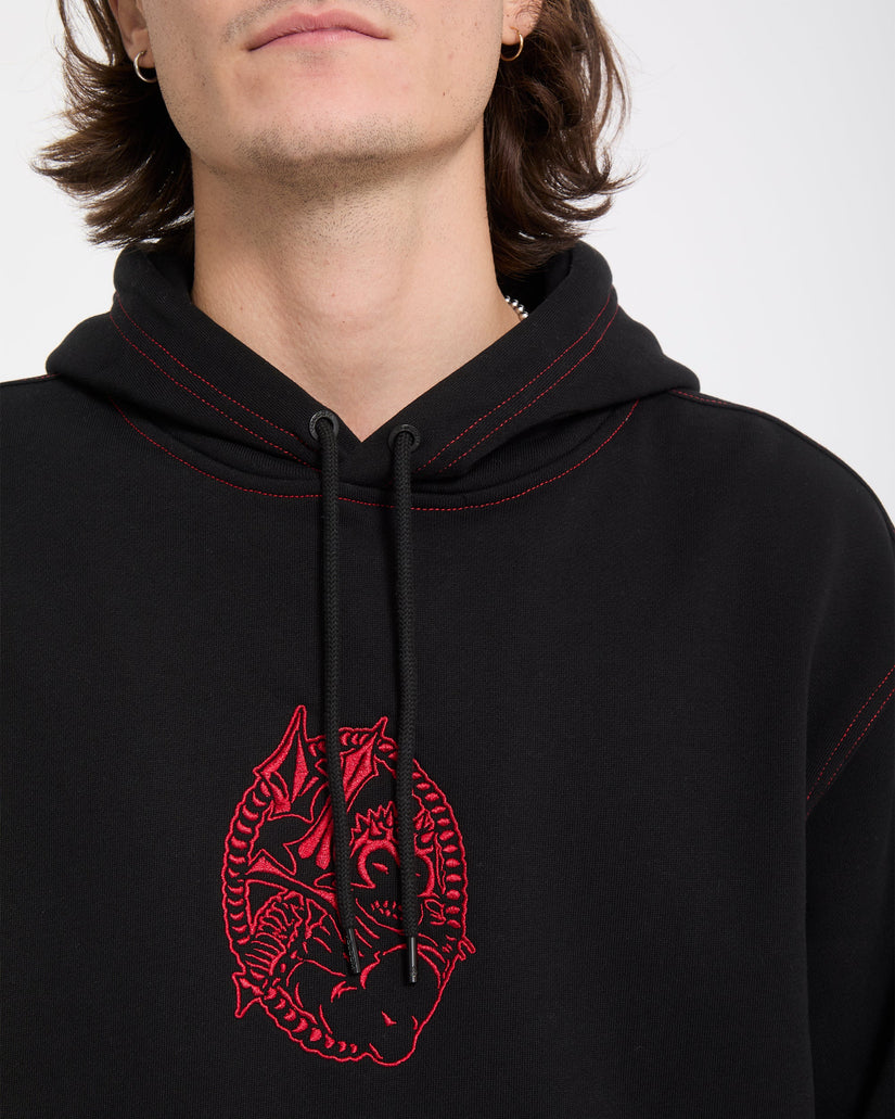 For The Stone Hodie - Black
