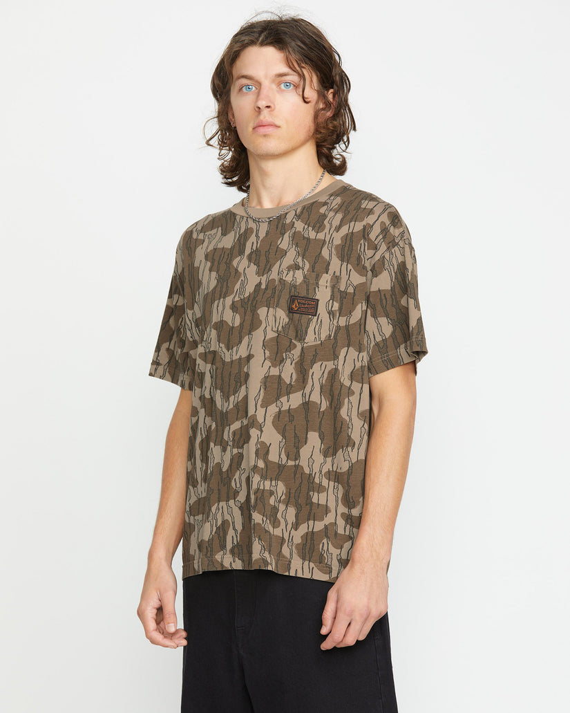 T-shirt Volcognito - BRINDLE