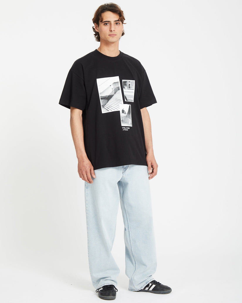 T-shirt Pfanngles - BLACK